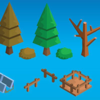 Isometric trees art